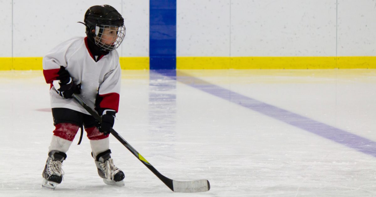 Kid hockey